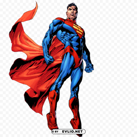 Superman PNG Image With Clear Background Isolation