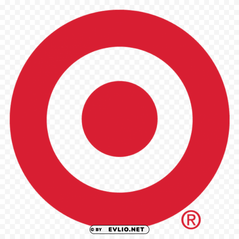 target icon logo Isolated Character on Transparent PNG