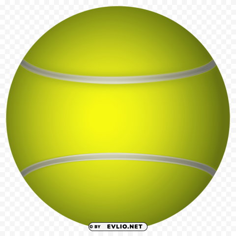 tennis ball PNG for social media