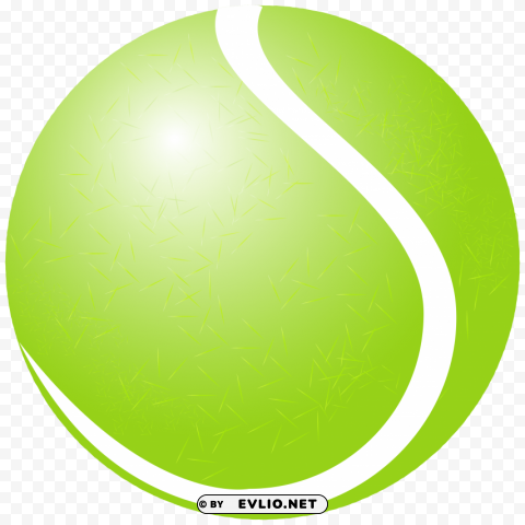 tennis ball PNG format with no background