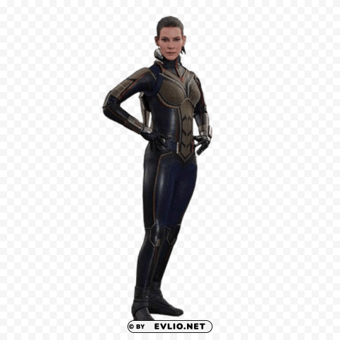 the wasp without mask PNG with Clear Isolation on Transparent Background
