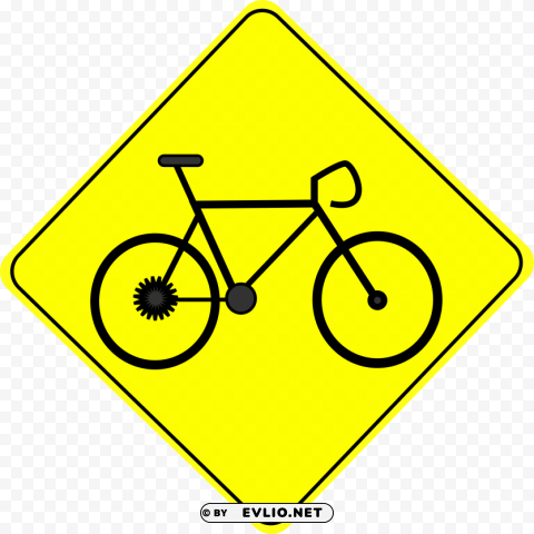 this free icons design of bike crossing caution HighResolution Transparent PNG Isolated Element