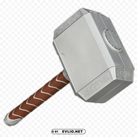 thor battle hammer PNG with Isolated Object