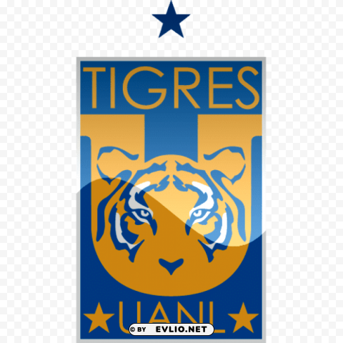 tigres uanl football logo PNG Object Isolated with Transparency