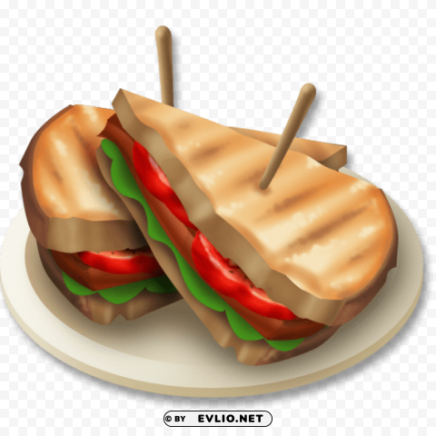 toast Isolated Item on Transparent PNG