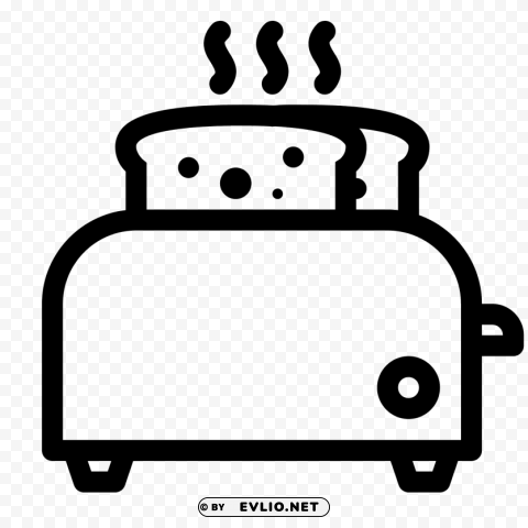 toaster PNG images for advertising