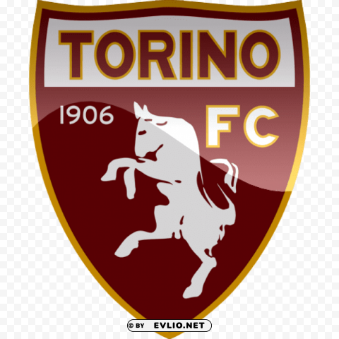 Torino Fc Football Logo Transparent PNG Isolated Object Design