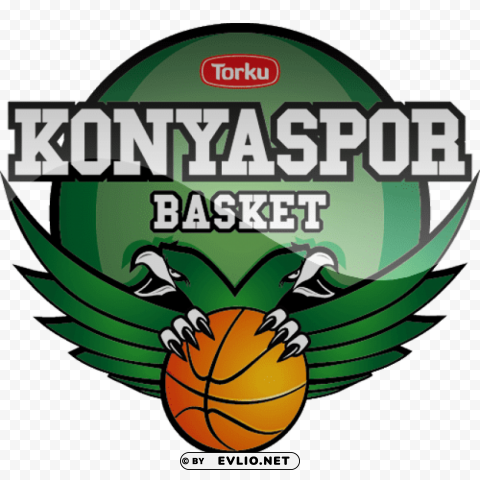 torku konyaspor basket football logo Isolated Graphic on Transparent PNG