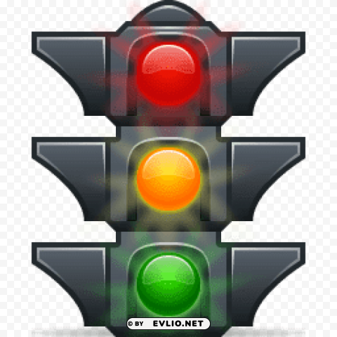traffic lights three Alpha channel PNGs