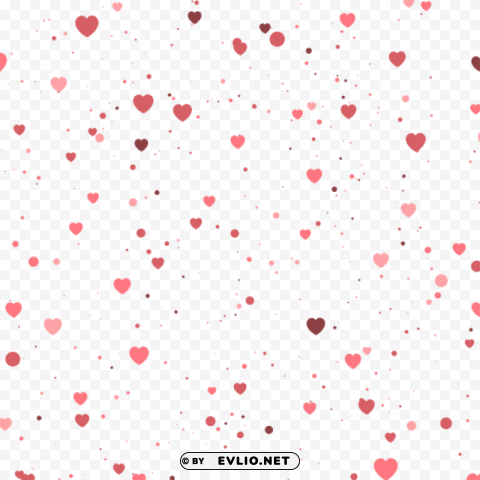 transparent background hearts PNG file with alpha