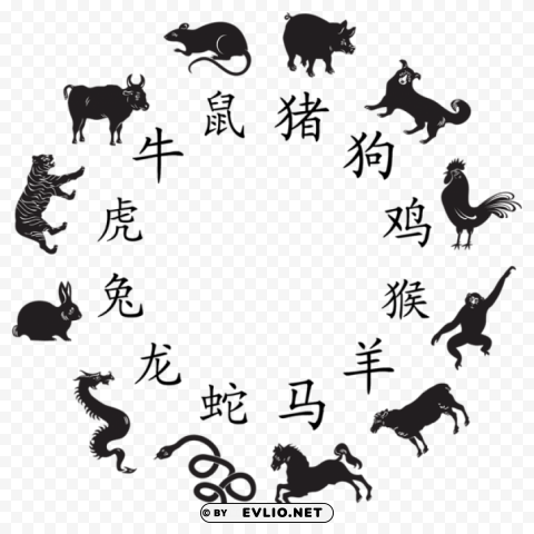  chinese zodiac PNG free download transparent background