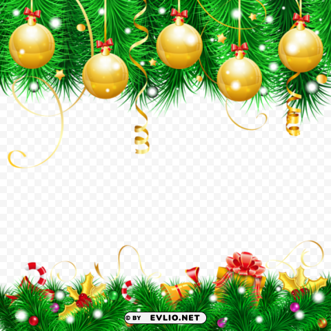  christmas decor PNG graphics with transparent backdrop