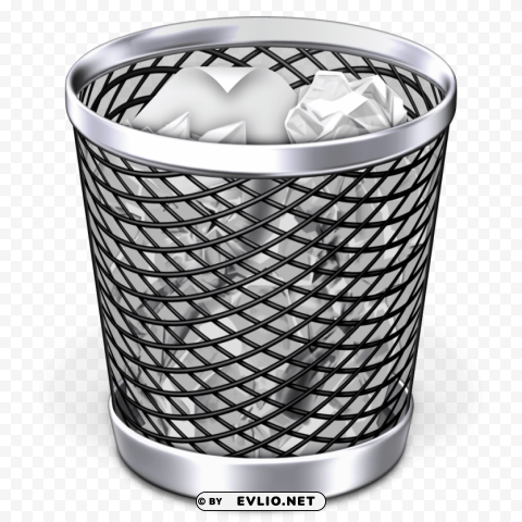 trash can Isolated Subject with Clear Transparent PNG