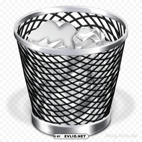 trash can PNG files with alpha channel assortment