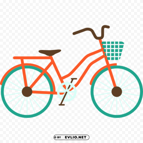 trendy bike PNG with no background diverse variety