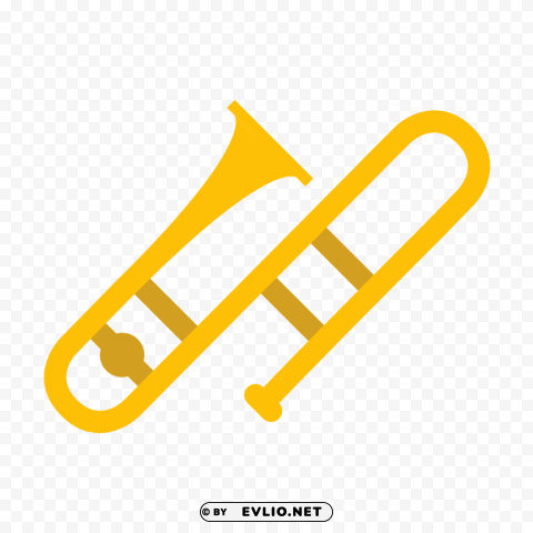 trombone Isolated Subject on HighQuality Transparent PNG