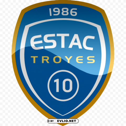 troyes ac logo Isolated Object with Transparent Background PNG png - Free PNG Images ID 42d53892