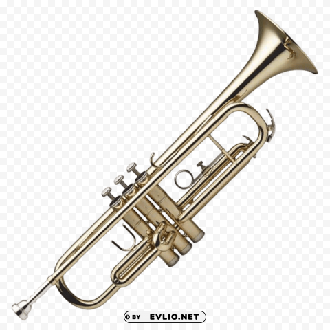 trumpet Isolated Element in HighResolution Transparent PNG