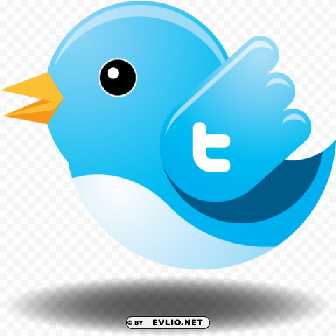 twitter 3d logo vector PNG for digital art PNG transparent with Clear Background ID 613e9747