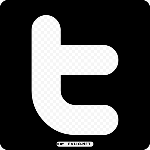 twitter logo black and white PNG files with clear background variety