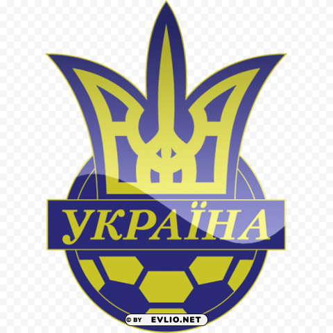 ukraine football logo ClearCut Background PNG Isolation