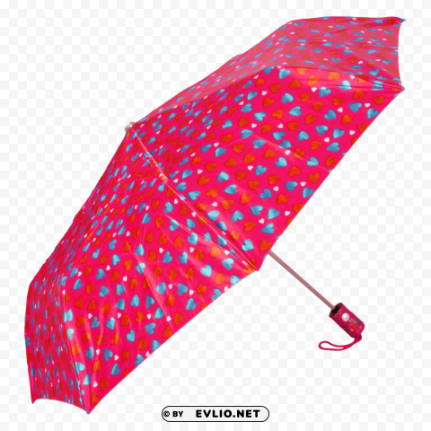 umbrella pink Isolated Character in Clear Transparent PNG