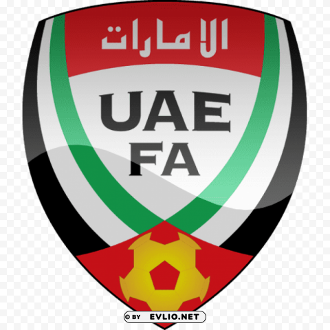 united arab emirates football logo PNG photo without watermark