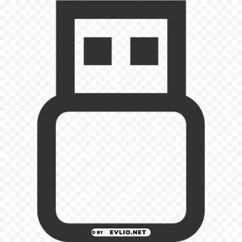usb flash drive PNG Illustration Isolated on Transparent Backdrop