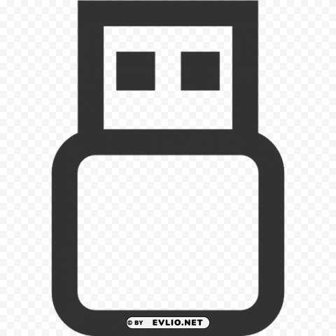 Usb Flash Drive PNG Illustration Isolated On Transparent Backdrop