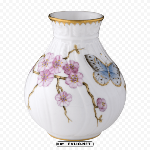 vase Clean Background Isolated PNG Design