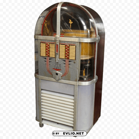vintage ami jukebox Isolated PNG Item in HighResolution