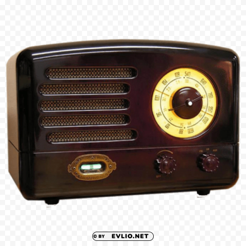 Vintage Bakelite Radio Clear PNG Images Free Download