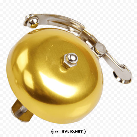 vintage bicycle bell PNG for overlays