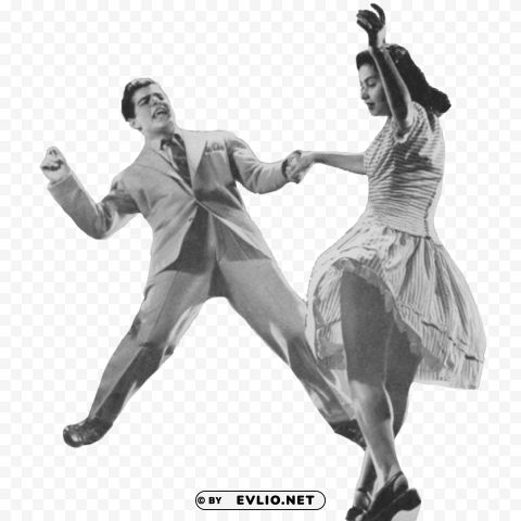 vintage dancers PNG format