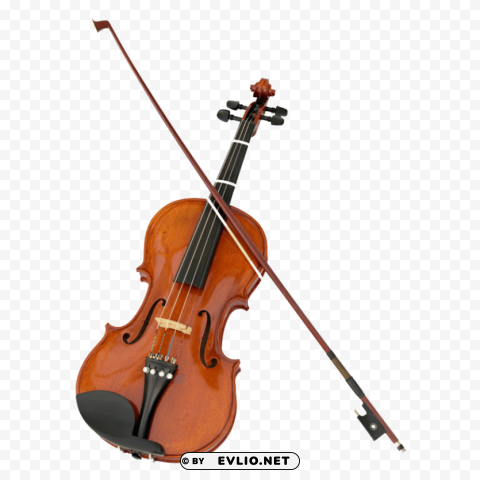 violin & bow HighQuality Transparent PNG Element
