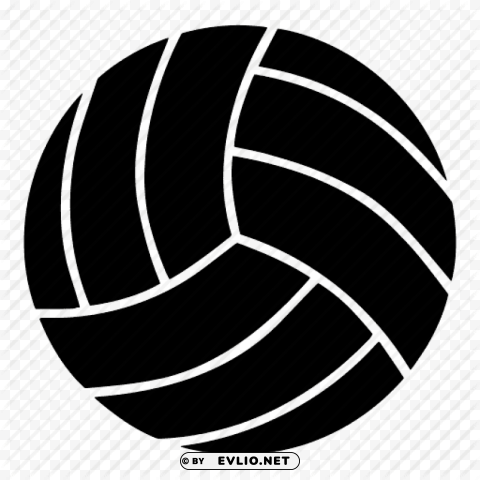 volleyball PNG clipart with transparent background