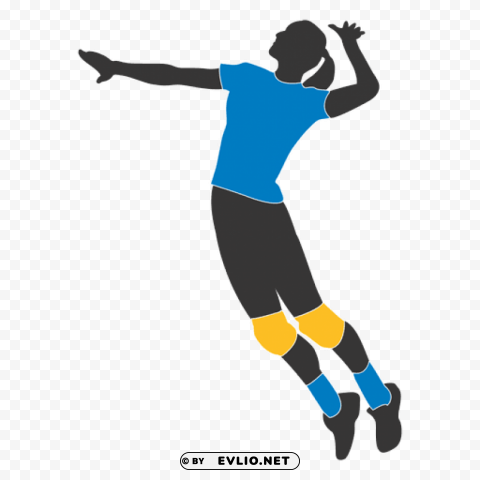 volleyball player PNG for digital design clipart png photo - 6f0cda3e