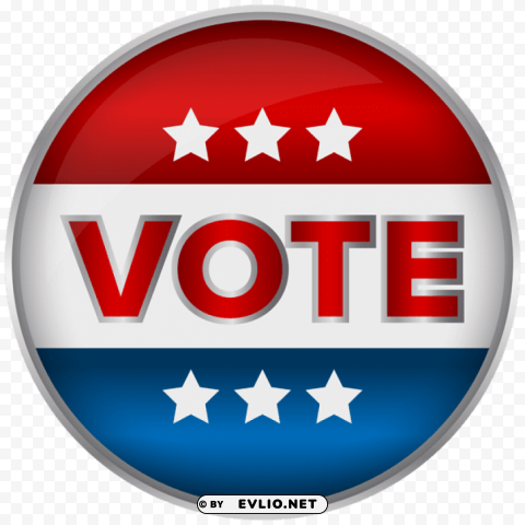 vote red blue badge Free download PNG images with alpha channel