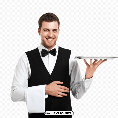 waiter Free download PNG images with alpha transparency