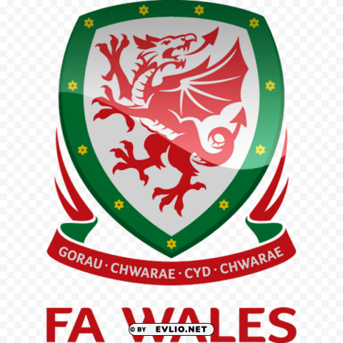 wales football logo Isolated Object in HighQuality Transparent PNG