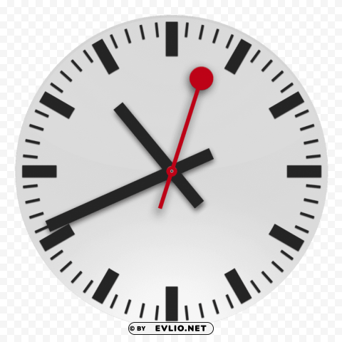 wall clock PNG Image with Transparent Background Isolation