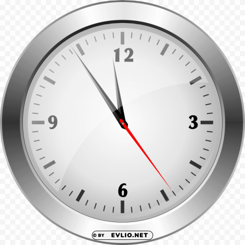 Wall Clock PNG Isolated