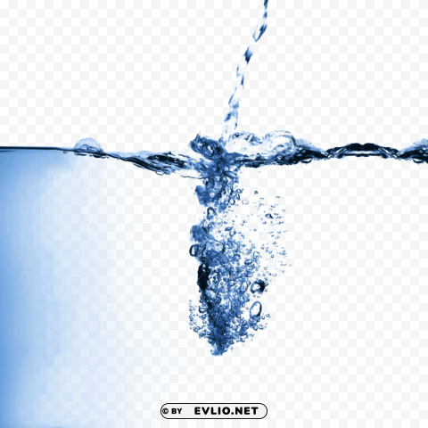 water pouring splash HighResolution PNG Isolated Illustration