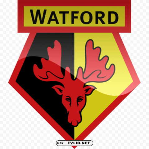 watford fc Clean Background Isolated PNG Image