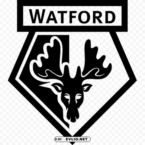 Watford Fc Logo Isolated Subject On Clear Background PNG