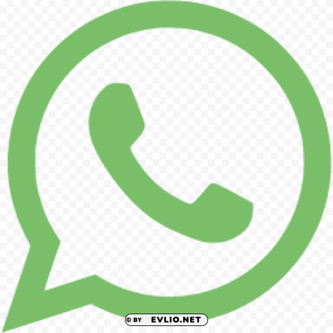 whatsapp logo Isolated Design Element in Clear Transparent PNG