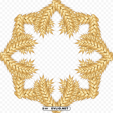 Wheat PNG Graphic with Isolated Clarity