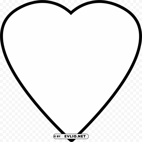 White Heart Icon Transparent PNG With Isolated Transparency