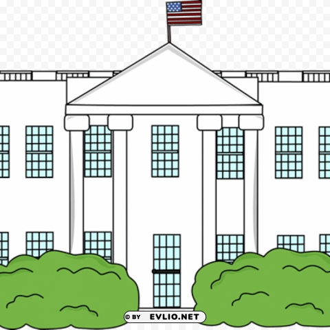 white house Transparent Background Isolated PNG Icon PNG transparent with Clear Background ID 5edc2b0d