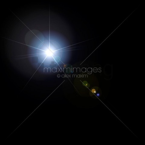 white lens flare PNG no background free
